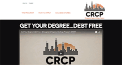 Desktop Screenshot of crcprogram.com